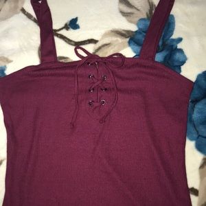 Maroon Aeropostale Tank Top